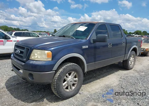 2006 Ford F150 Supercrew from USA, damaged, VIN 1FTPW145X6KA66951